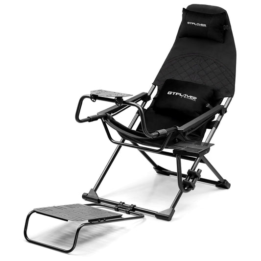 GTPLAYER Sim Racing Cockpit Foldable & Adjustable for High Performance-GTS06